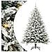 Albero di Natale artificiale preilluminato con set di palline - Foto miniatura 1
