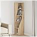 Mobile angolare Bianco 32x32x140cm Legno multistrato - Foto miniatura 2