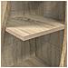 Mobile angolare Bianco 32x32x140cm Legno multistrato - Foto miniatura 8