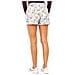 Pantaloncini Con Fondo Orlato E Passanti Per Cintura Lwb003 Da Donna - Foto miniatura 3