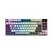 MSI FORGE GK600 TKL WIRELESS SKY IT, Wireless, USB + Bluetooth, Interruttore a chiave meccanica, QWERTY, LED RGB, Blu, Bianco - Foto miniatura 1