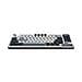 MSI FORGE GK600 TKL WIRELESS SKY IT, Wireless, USB + Bluetooth, Interruttore a chiave meccanica, QWERTY, LED RGB, Blu, Bianco - Foto miniatura 2