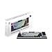 MSI FORGE GK600 TKL WIRELESS SKY IT, Wireless, USB + Bluetooth, Interruttore a chiave meccanica, QWERTY, LED RGB, Blu, Bianco - Foto miniatura 5