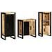 Set di mobili per il bagno 3 pcs Legno di mango massello - Foto miniatura 9
