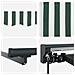 Cornice per Tenda Manuale con LED 5 x 3 m - Foto miniatura 8