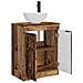 Mobile da bagno con lavabo Legno antico 54 x 35 x 83 cm - Foto miniatura 4
