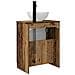 Mobile da bagno con lavabo Legno antico 54 x 35 x 83 cm - Foto miniatura 6