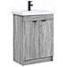 Set di mobili per il bagno Sonoma grigio 56 x 37,5 x 81 cm - Foto miniatura 1