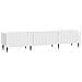 Mobile TV Bianco Lucido 147 x 34,5 x 32 cm Legno ingegnerizzato - Foto miniatura 1