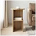Tavolo laterale Rovere Artigianale Ø 39,5 x 55 cm - Foto miniatura 2
