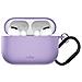 Custodia Airpods Pro 3 Con Moschettone Viola Puro - Foto miniatura 2