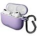 Custodia Airpods Pro 3 Con Moschettone Viola Puro - Foto miniatura 1