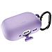 Custodia Airpods Pro 3 Con Moschettone Viola Puro - Foto miniatura 4