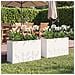 Vaso da giardino 2 pz Bianco 80 x 20 x 49 cm - Foto miniatura 2