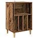 Supporto per Giradischi Legno di quercia 47 x 39,5 x 74,5 cm - Foto miniatura 1