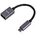 Cavo Adattatore USB-Type A / Type-C Colore Grigio - Foto miniatura 4