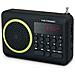 477202 Radio Portatile Fm / mp3 Ricaricabile, Nero / verde - Foto miniatura 2
