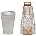 Original Cup - 10 Bicchieri In Cartone Riciclabile Argento - Foto miniatura 1
