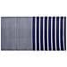 Tappeto Da Esterno Blu Scuro 90 X 180 Cm Haldia - Foto miniatura 7