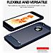 Cadorabo Custodia Compatibile Con Apple Iphone 6 / Iphone 6s In Brushed Blu - Coperchio Protettivo In Silicone Tpu Flessibile In Look Acciaio Inossidabile-fibra Di Carbonio - Foto miniatura 7