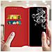 Custodia Samsung Galaxy S20 Ultra Portacarte Funzione Supporto Similpelle Rosso - Foto miniatura 4