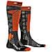 Calze Tecniche Ski Rider 4.0 Socks - Stone Grey Melange-x Orange Eu 39-41 - Foto miniatura 1