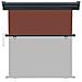 Tendalino Laterale per Balcone 165x250 cm Marrone - Foto miniatura 5