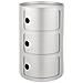 Componibile Kartell 3 Cassetti Silver - Foto miniatura 1