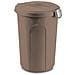 Bidone 46lt Tom Tortora 44,5x40xh61 7052 - Foto miniatura 1