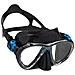 Maschera Big Eyes Evolution Trasparente Nero / blu - Foto miniatura 1