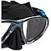 Maschera Big Eyes Evolution Trasparente Nero / blu - Foto miniatura 3