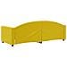 Letto Da Giorno Giallo 80x200 Cm In Velluto - Foto miniatura 2