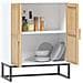 Credenza Bianca 60x30x75 Cm In Legno Multistrato - Foto miniatura 3