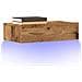 Mobile Porta TV con Luci LED Legno Antico 60x35x15,5 cm - Foto miniatura 7