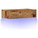 Mobile Porta TV con Luci LED Legno Antico 60x35x15,5 cm - Foto miniatura 9