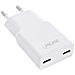 Caricatore di alimentazione USB Dual USB-C, PD, PPS, 30W, bianco - Foto miniatura 1