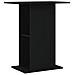 Supporto per Acquario Nero 60,5x36x72,5 cm in Legno Multistrato - Foto miniatura 1