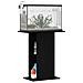 Supporto per Acquario Nero 60,5x36x72,5 cm in Legno Multistrato - Foto miniatura 3