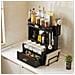 Scaffale Credenza Organizer Portaspezie Con Vetrinetta E Cassetto Metallo Nero - Foto miniatura 1