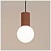 Sollux Lighting Lampada A Sospensione Halo 1 Moka Sl.1734 - Moderno Lampada A Sospensione Moka 120x12x12 Cm - Foto miniatura 4