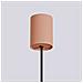 Sollux Lighting Lampada A Sospensione Halo 1 Moka Sl.1734 - Moderno Lampada A Sospensione Moka 120x12x12 Cm - Foto miniatura 6