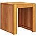 Tavolo da Giardino 43x36x40 cm Legno Massello di Teak - Foto miniatura 6