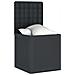 Scatola di Stoccaggio da Giardino Antracite 55x53x57 cm PP - Foto miniatura 2