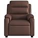 Poltrona Massaggiante Reclinabile marrone in Similpelle - Foto miniatura 7
