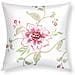 Set Di 2 Copricuscini Ricamati A Fiore Singolo 40x40 Cm - Foto miniatura 1