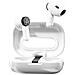 Cuffie Tws Wireless Bluetooth 5.2 Vanguard Con Custodia Di Ricarica, Bianco / Nero - Foto miniatura 1