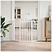 Cancello Cani Pieghevole 3 Pannelli Bianco 150cm Massello Abete - Foto miniatura 3