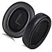 Cuscinetti Auricolari Di Ricambio In Pelle Proteica Nera Compatibili Con Cuffie Qcy H3 E Tozo Ht2 - Set Di 2 - Foto miniatura 3