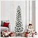 Albero di Natale artificiale con 300 LED Bianco 210 cm - Foto miniatura 2