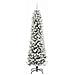 Albero di Natale artificiale con 300 LED Bianco 210 cm - Foto miniatura 3